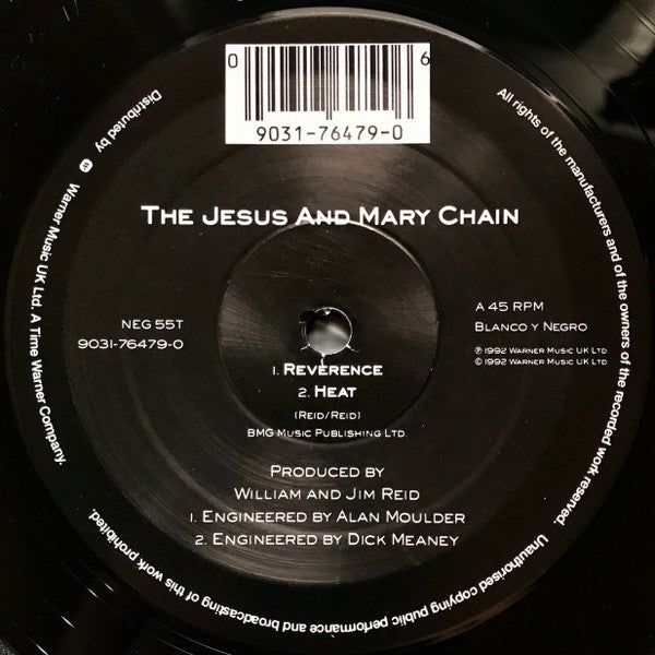 The Jesus And Mary Chain : Reverence (12", Single, Dam)