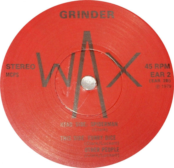 Grinder (3) : Wickford's So Boring? (7", Red)