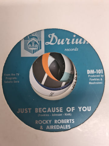 Just because of you - Rocky Roberts & The Airedales