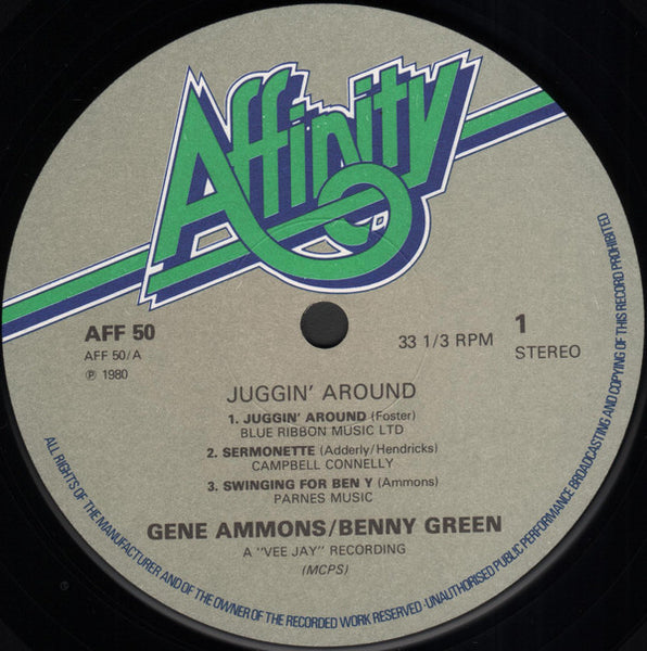 Gene Ammons / Benny Green* : Juggin' Around (LP, Album)