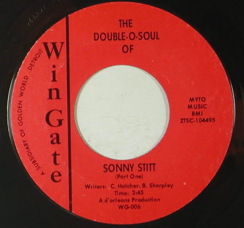 Sonny Stitt : The Double-O-Soul Of (7", Single)