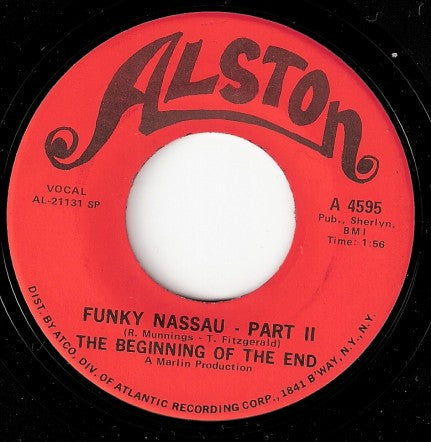 The Beginning Of The End : Funky Nassau (7", Red)