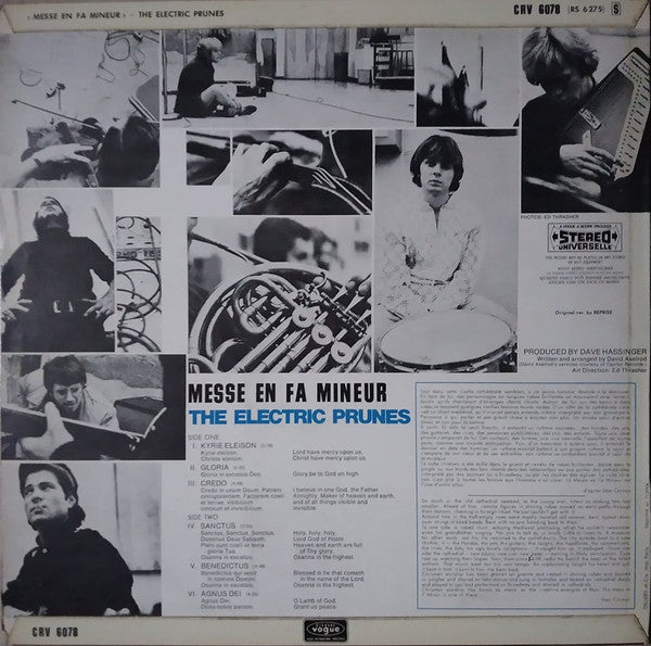 The Electric Prunes : Mass In F Minor (LP, Album, RE)