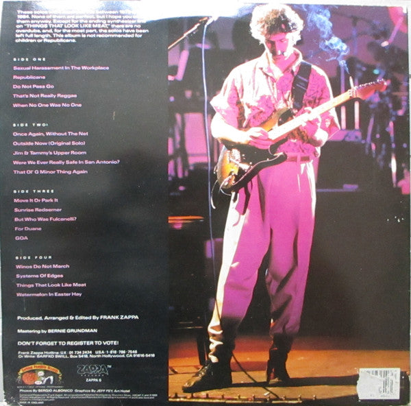 Frank Zappa : Guitar (2xLP, Album)