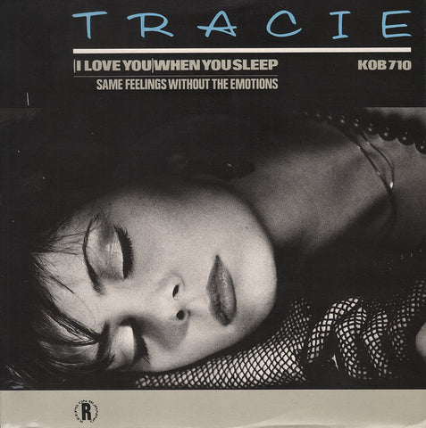 Tracie Young : (I Love You) When You Sleep (7", Single)