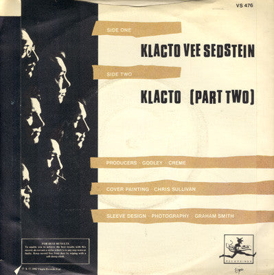 Blue Rondo À La Turk : Klacto Vee Sedstein (7", Single)