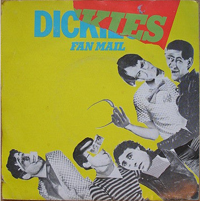 The Dickies : Fan Mail (7", Single, Red)