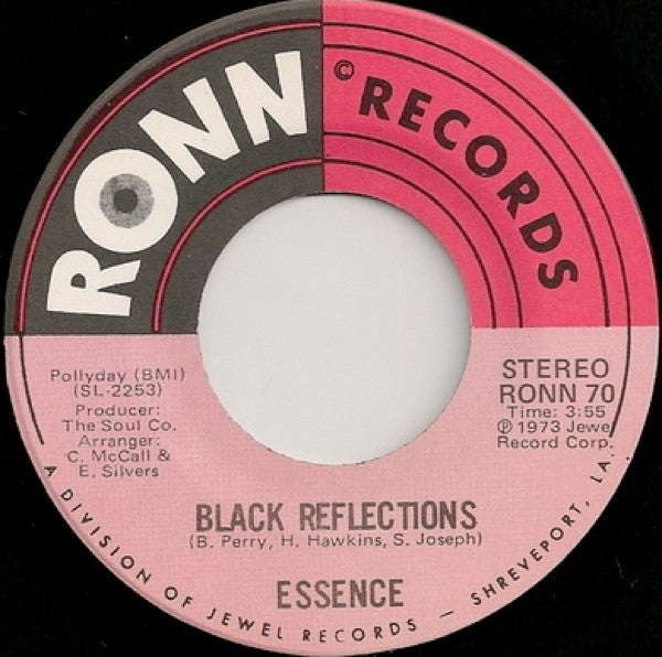 Essence (30) : Black Reflections / Broken Promises (7", Single)