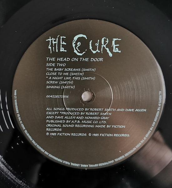 The Cure : The Head On The Door (LP, Album, RE, RM)