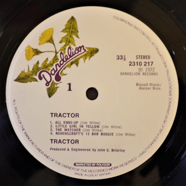 Tractor : Tractor (LP, Album)