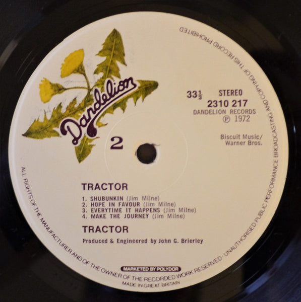 Tractor : Tractor (LP, Album)