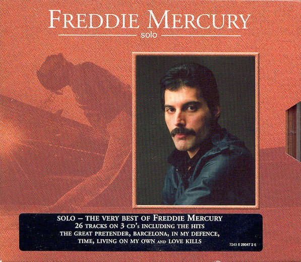 Freddie Mercury : Solo (CD, Album, RE, RM + CD, Album, RE, RM + CD, Comp, )