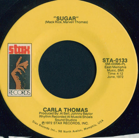 Carla Thomas : You've Got A Cushion To Fall On / Sugar (7")