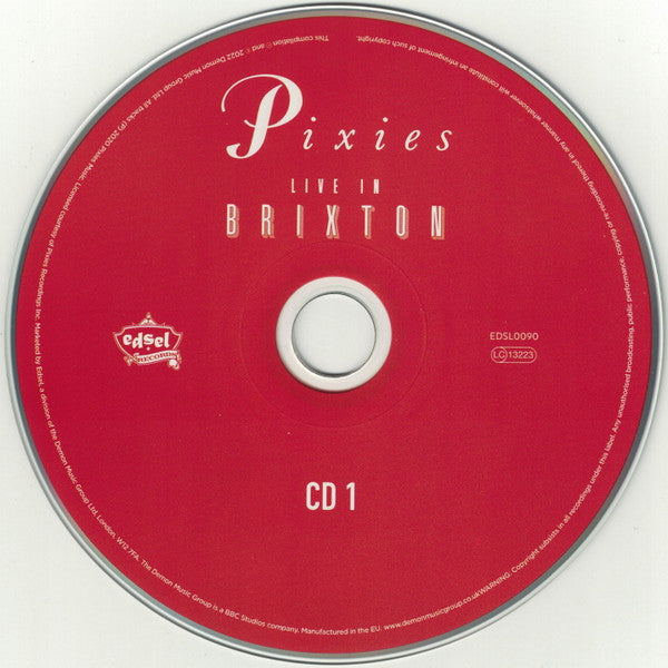 Pixies : Live In Brixton (Box, Comp, Dlx, RM + 2xCD, RE + 2xCD, RE + 2xCD, R)