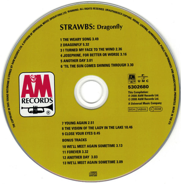 Strawbs : Dragonfly (CD, Album, RE)