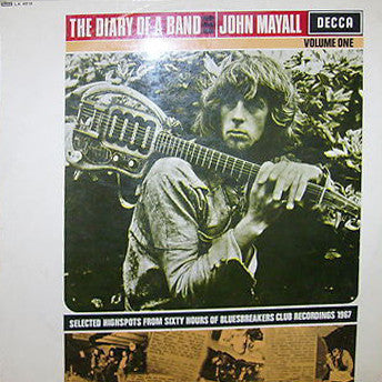 John Mayall : The Diary Of A Band Volume One (LP, Album, Mono)