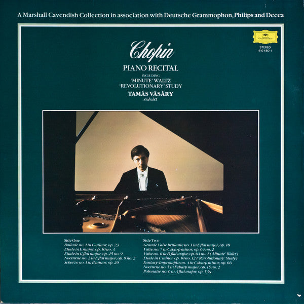 Chopin* / Tamás Vásáry : Chopin: Piano Recital (LP)