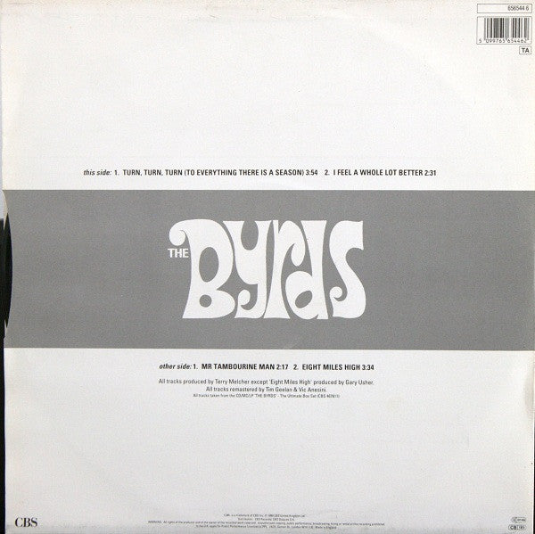 The Byrds : Four Dimensions E.P. (12", EP, RM)