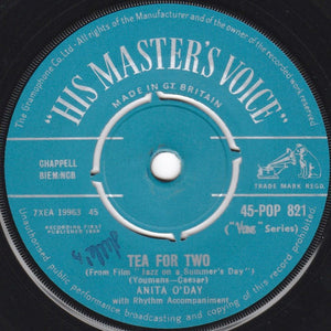 Anita O'Day : Tea For Two / Sweet Georgia Brown (7", Single)