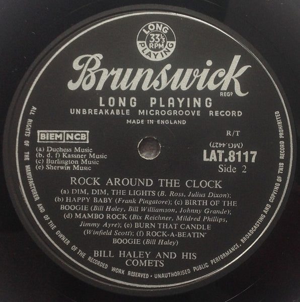 Bill Haley And His Comets : Rock Around The Clock (LP, Album)