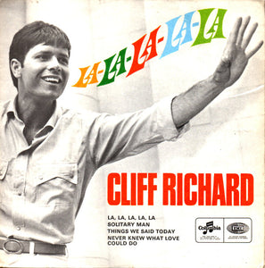 Cliff Richard : La-La-La-La-La (7", EP, Mono)