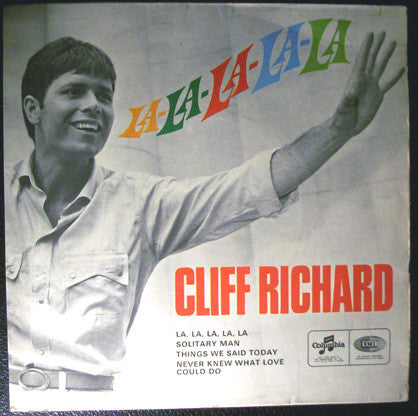 Cliff Richard : La-La-La-La-La (7", EP, Mono)