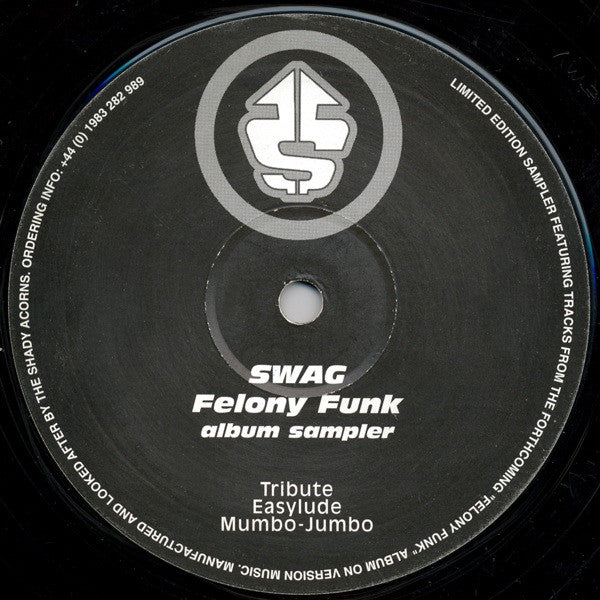 Swag : Felony Funk (Album Sampler) (12", Smplr)