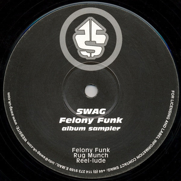 Swag : Felony Funk (Album Sampler) (12", Smplr)