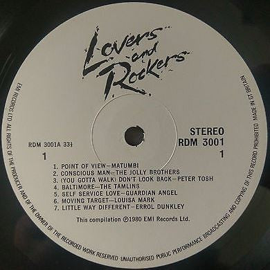 Various : Lovers And Rockers (LP, Comp)