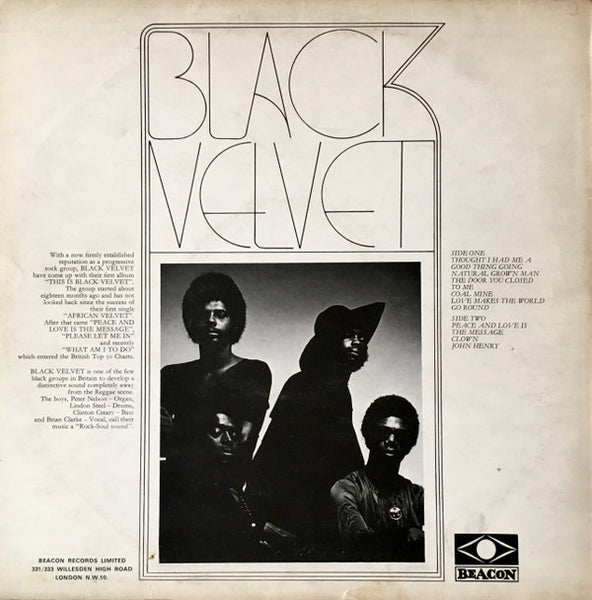 Black Velvet : This Is Black Velvet (LP, Album)