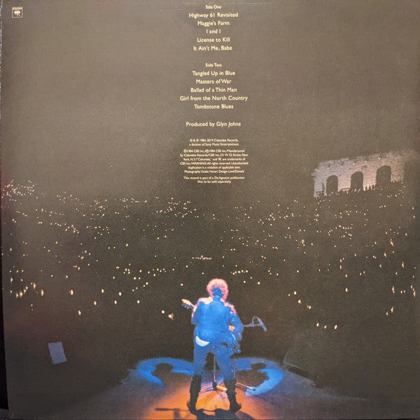 Bob Dylan : Real Live (LP, Album, RE)