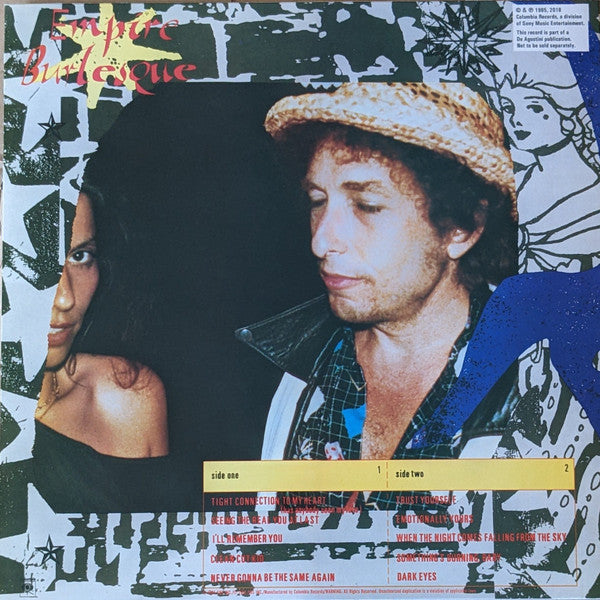 Bob Dylan : Empire Burlesque (LP, Album, RE, 180)