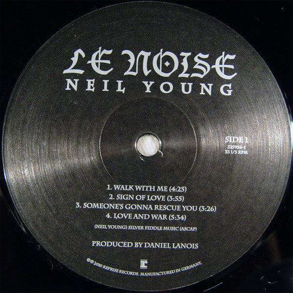 Neil Young : Le Noise (LP, Album)