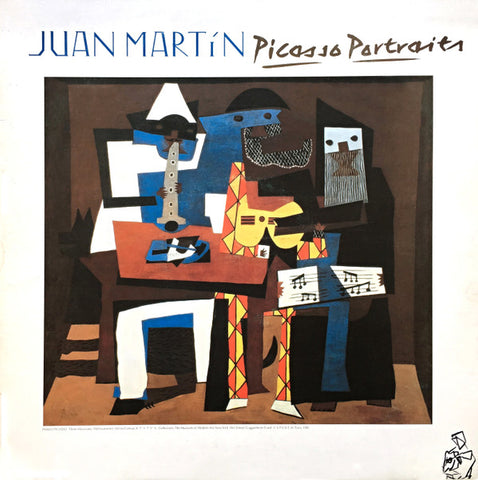 Juan Martin : Picasso Portraits (LP, Album)