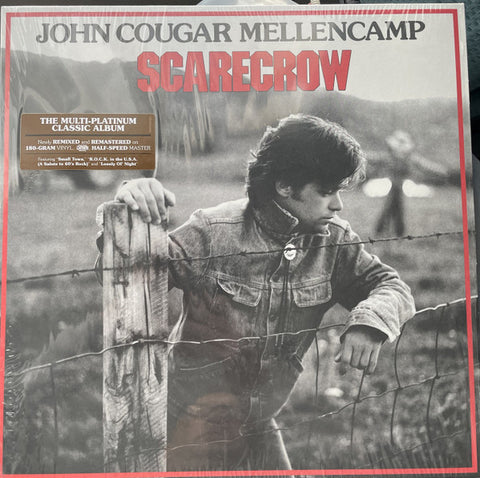 John Cougar Mellencamp : Scarecrow (LP, Album, RE, RM, Hal)