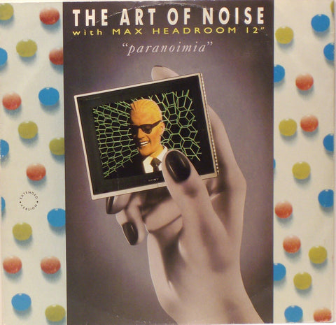 The Art Of Noise With Max Headroom : Paranoimia (Extended Version) (12", Single)