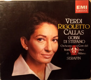 Giuseppe Verdi, Maria Callas, Giuseppe di Stefano, Tito Gobbi, Tullio Serafin, Orchestra Del Teatro Alla Scala, Coro Del Teatro Alla Scala : Rigoletto (2xCD, Album, Mono, RE, RM)