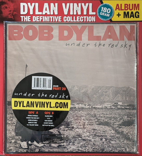 Bob Dylan : Under The Red Sky (LP, Album, RE, 180)