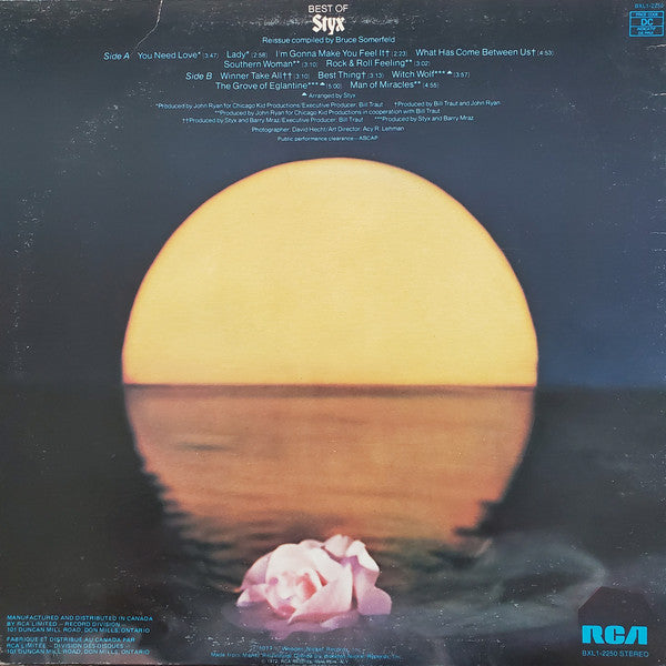 Styx : Best Of Styx (LP, Comp, Ltd, S/Edition, Blu)