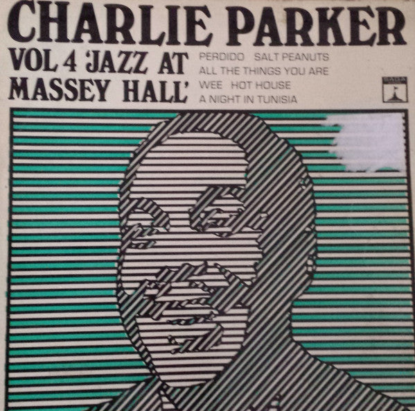 Charlie Parker : Vol 4 'Jazz At Massey Hall' (LP, Album, RE)