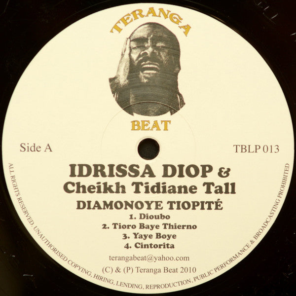 Idrissa Diop & Cheikh Tidiane Tall : Diamonoye Tiopité (L’ Époque De L’ Évolution) (2xLP)