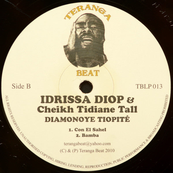 Idrissa Diop & Cheikh Tidiane Tall : Diamonoye Tiopité (L’ Époque De L’ Évolution) (2xLP)