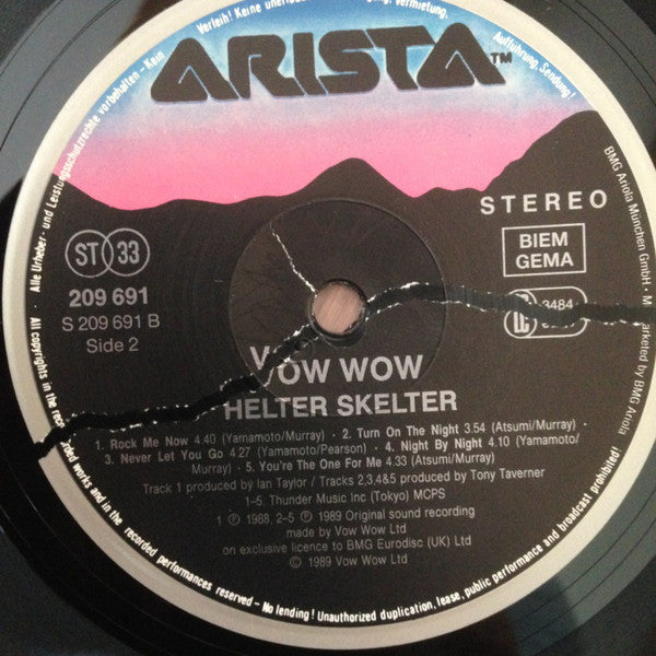 Vow Wow : Helter Skelter (LP, Album)