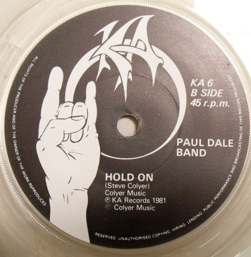 Paul Dale Band : Alright On The Night (7", Single, Cle)