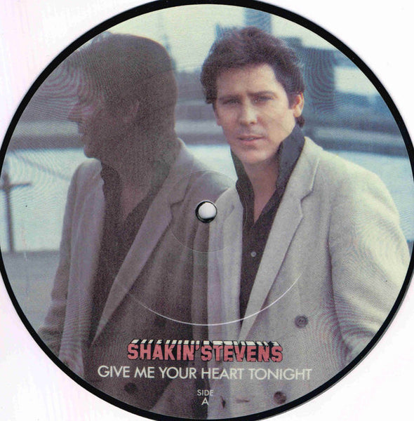 Shakin' Stevens : Give Me Your Heart Tonight (7", Single, Pic)