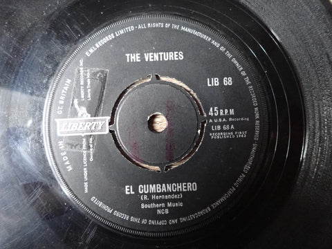 The Ventures : El Cumbanchero (7", Single)