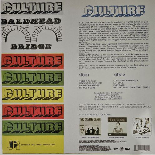 Culture : Baldhead Bridge (LP, Album, RE)