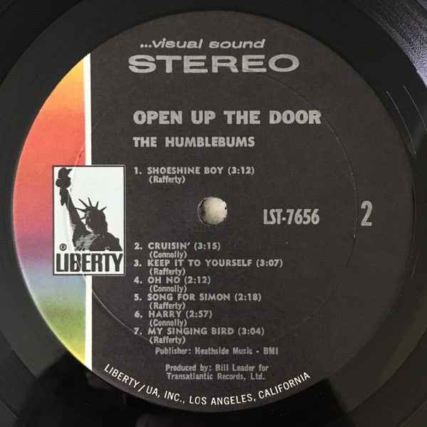 The Humblebums - Open Up The Door (LP, Album) (Near Mint (NM or M-))