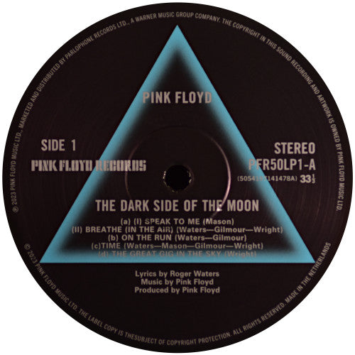 Pink Floyd : The Dark Side Of The Moon (LP, Album, RE, RM, 50t)