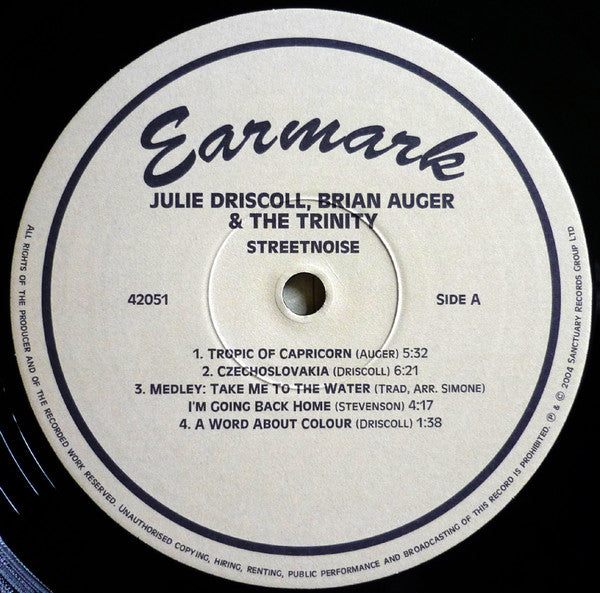 Julie Driscoll, Brian Auger & The Trinity : Streetnoise (2xLP, Album, RE, 180)